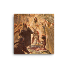 Load image into Gallery viewer, Jesus Riding A Donkey Painting - Canvas