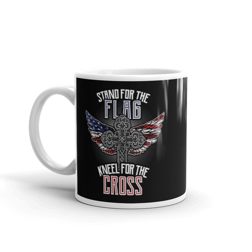 Stand For The Flag Kneel For The Cross -  Mug