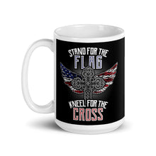 Load image into Gallery viewer, Stand For The Flag Kneel For The Cross -  Mug