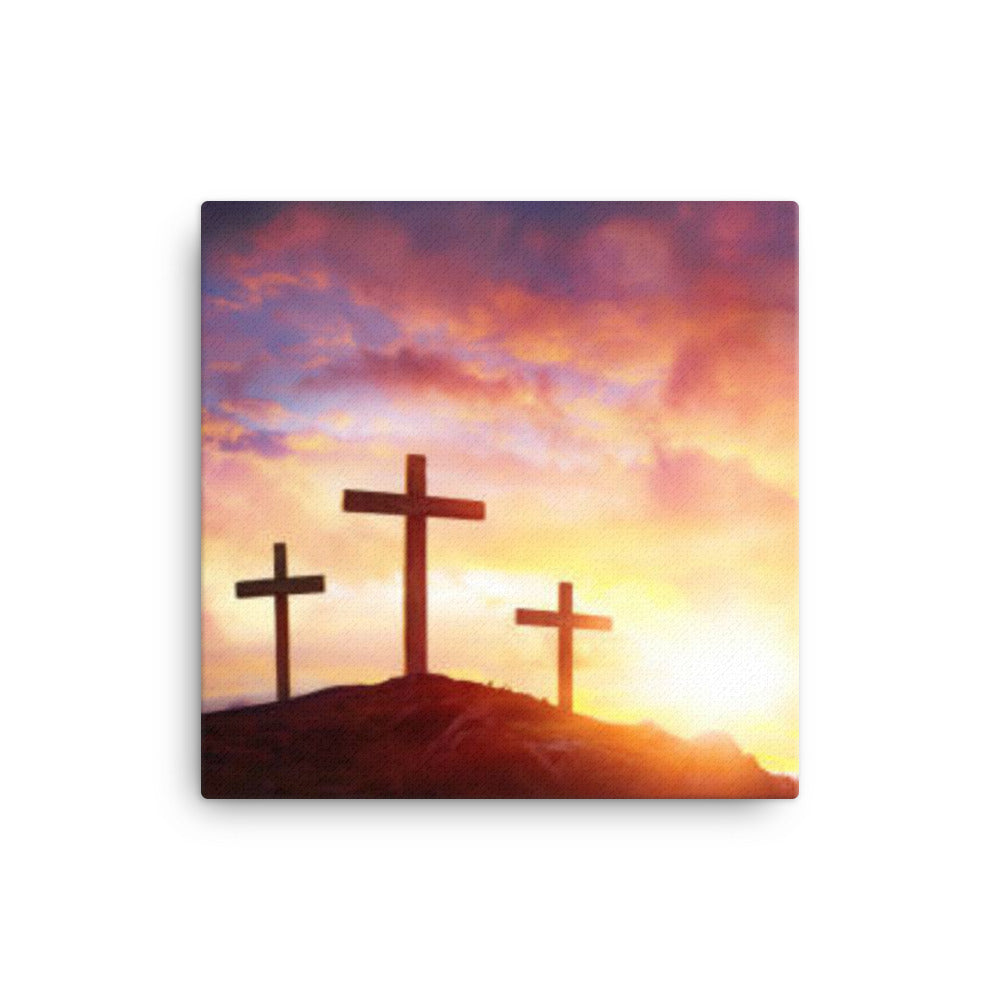 Crucifixion Crosses - Canvas