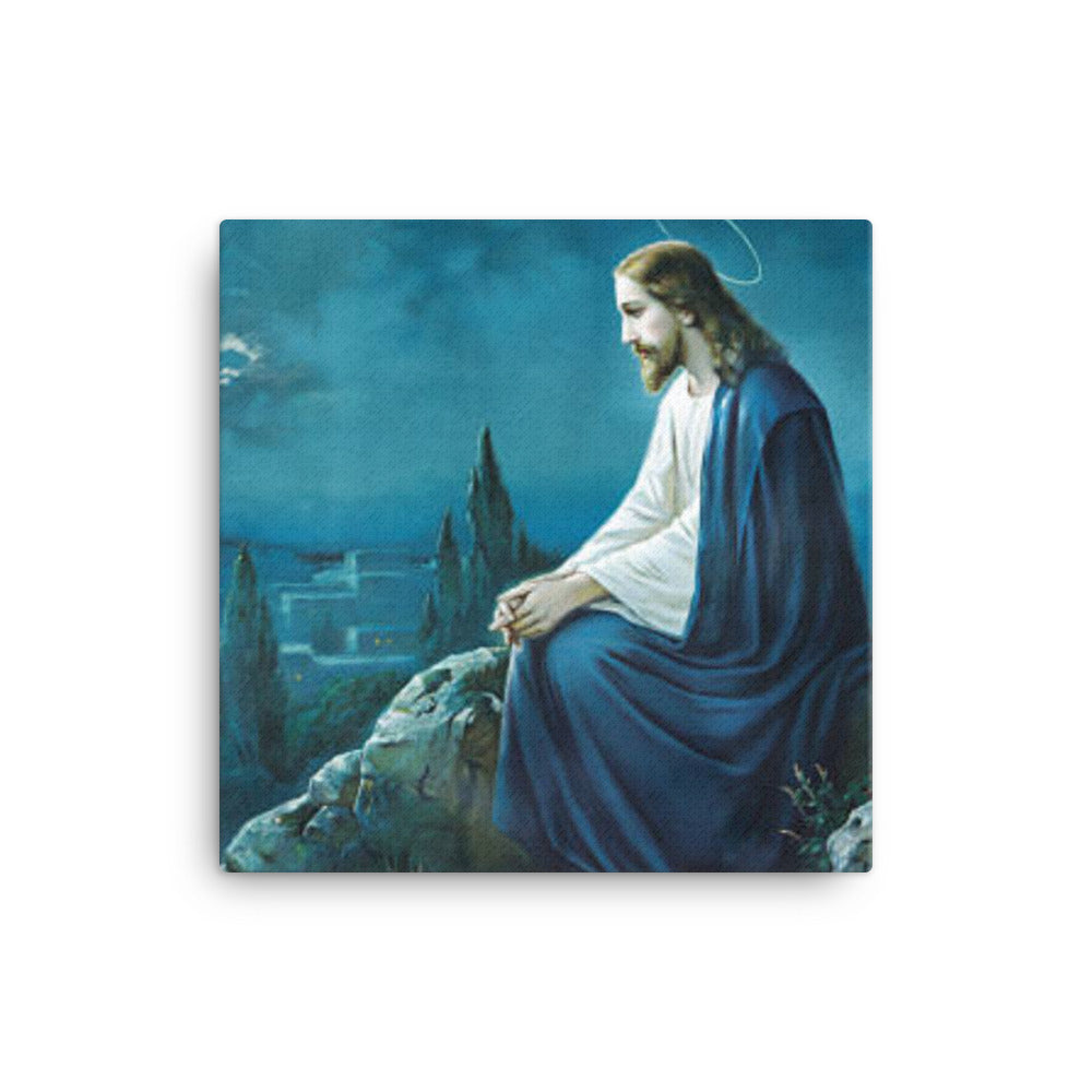 Jesus City Overlook - Canvas