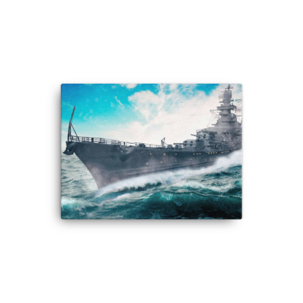Military Boat - Canvas